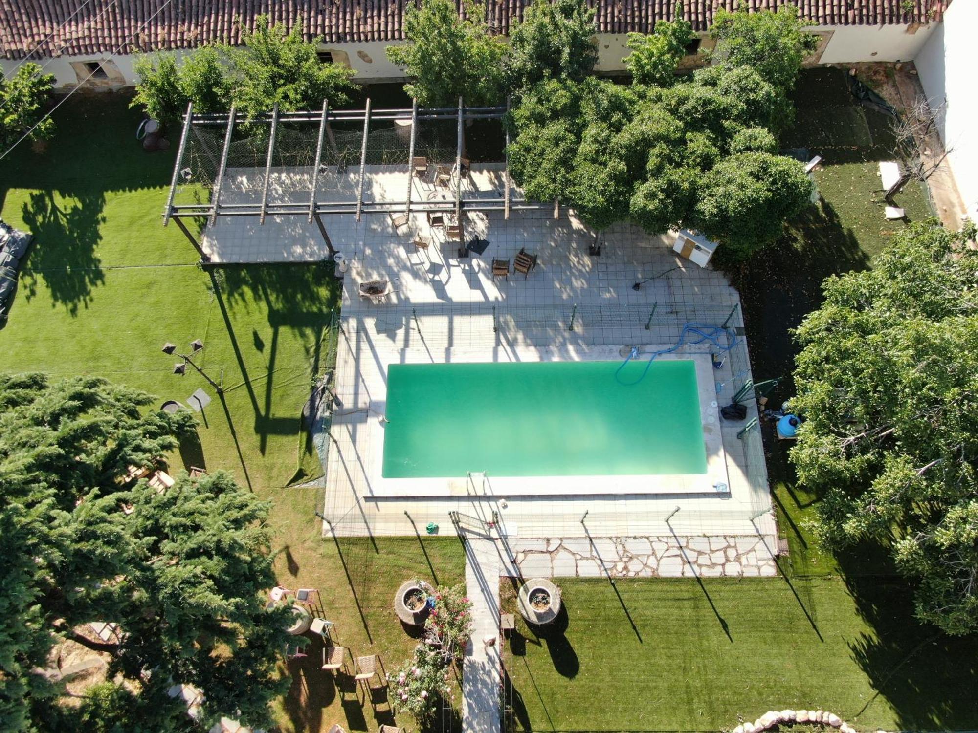 Casa Rural Palacio Conde De Aldana Con Piscina Entre Encinares Y Dehesas Terradillos Εξωτερικό φωτογραφία